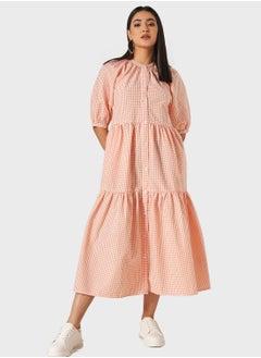 اشتري Tiered Button Down Dress في الامارات