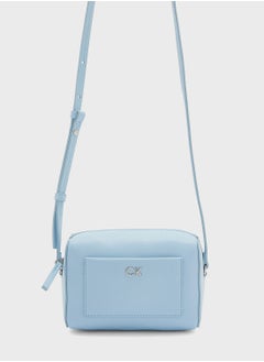 Buy Zip Over Logo Detailed Crossbody in Saudi Arabia