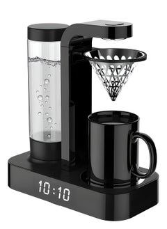 Buy Coffee Machines Mini Automatic Coffee Machine Drip Coffee Machine With Digital Clock Display Home Coffee Machine in UAE