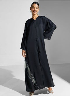 اشتري Embellished Detail Abaya في الامارات