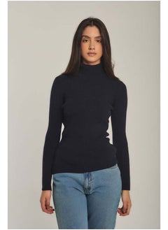 Buy Basic High Neck Fitted Pullover in Egypt