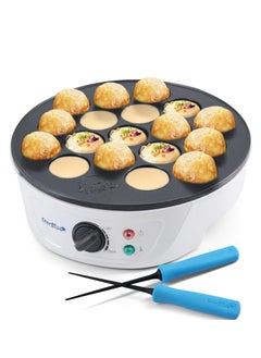 Buy StarBlue Takoyaki Maker – 18 Holes, Adjustable Temperature, Non-Stick, Includes FREE Picks & EU Adapter in UAE