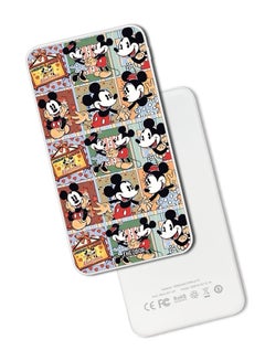 Buy 10,000 mAh Super Fast Charging Ultra Compact Power Bank with Quick Charge & Power Delivery, Portable Charger For iPhone and Android Mickey Disney (2) in UAE
