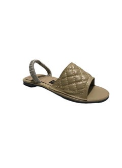 Buy Flat sandal slingback with embroidered upper ,very comfortable sole with spongy cushioned insole in Egypt