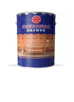 Buy NATIONAL PAINTS-Wood Stain 018 walnut 0.9 L in UAE