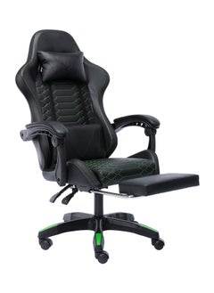 Buy Gaming Chair Computer Chair Ergonomic High Back Gaming Chairs Reclining & Height Adjustable Computer Chair 360° Rotation with Neck and Footrest in Saudi Arabia