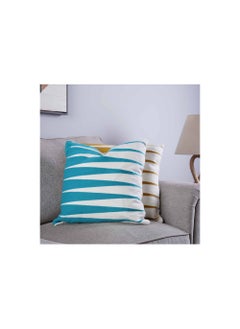 Buy Irving Filled Cushion 45x45cm-blue in UAE