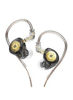 اشتري EDX Pro in-Ear Stage Monitor Headphone Dual Magnetic Dynamic Unit Earphone Shock Bass Earbuds with 0.75mm Detachable Cable Comfortable Wired Headset (No Mic) في الامارات
