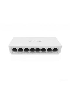 Buy Desktop Switch Airlive 8-Port 10/100Mbps, Live-8E - White in Egypt