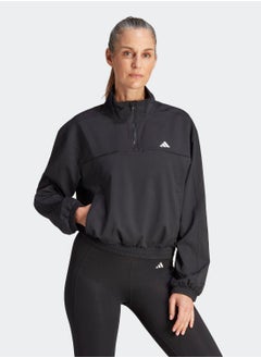 اشتري Aeroready Train Essentials Woven Quarter-Zip Track Top في السعودية