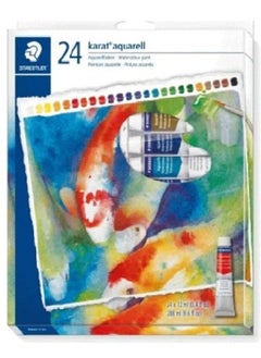 Buy Aquarelle colors,24 colors, tubes of 12 ml in Egypt