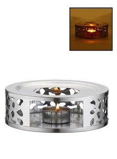 Buy Stainless Steel Teapot Warmer, Metal Teapot Heater with Tealight Holder Base, Coffee Tea Warmer for Glass Teapot Ceramic Teapot and Other Heatproof Dish in Saudi Arabia