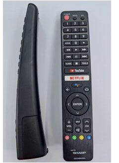 اشتري Remote Control For Sharp Netflix LCD TV Remote Control With Google Search & YouTube Keys في السعودية