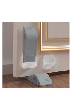 Buy 3 Pack Rubber Door Stop, Door Wedge Stopper Floor Works on Multi Floor Surfaces, Door Security and Door Jammer Suitable for Door Bottom Clearance Within 0.8" in UAE