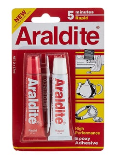 اشتري Araldite Epoxy Adhesive High Performance Works With Almost Any Thing Strong Glue في الامارات