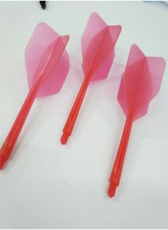 Buy Set of 3 Dart Flight Shaping Transparent Dart Tail Dart Leaves in UAE