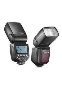 اشتري V850III 2.4G Wireless Camera Flash Speedlite On-camera Transmitter/ Receiver Speedlight 1/8000s HSS GN60 with 2600mAh Large Capacity Battery Replacement في السعودية