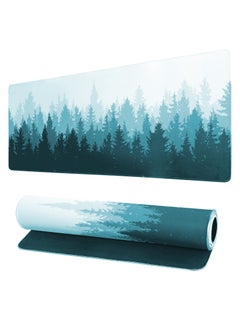 اشتري Misty Forest  Gaming Mouse Pad , Large Extended Keyboard and Mouse Mat for PC , Non Slip Desk Mat | 700× 300×3 mm في مصر