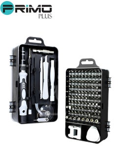 Buy PRIMO PLUS 115-In-1 Magnetic Precision Screwdriver Set Black. in Saudi Arabia