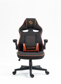 Buy Gaming Chair with Fabric Covered Cushion and Class3 100Mm Gas Lift in UAE