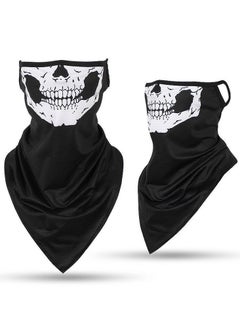 Buy Goolsky Bandana Face Mask with Ear Loops Neck Gaiter Face Mask Scarf Face Cover for Men Women in UAE