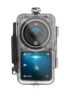 Buy Waterproof Case for DJI Osmo Action2 Camera, 45M Dive Case Underwater Accessory Kit in Saudi Arabia