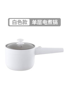 اشتري Multi-functional household small electric cooker mini student dormitory electric cooker small household appliances electric wok smart single handle pot 18cm mechanical single handle (without steamer) في الامارات