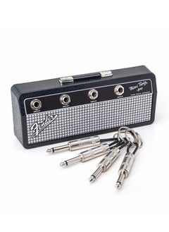 اشتري Key Holder, Key Organisation,Mounting Guitar Amp Key Hanger. Includes 4 Guitar Plug Keychains and 1 Wall Mounting Kit. Easy Installation. في السعودية