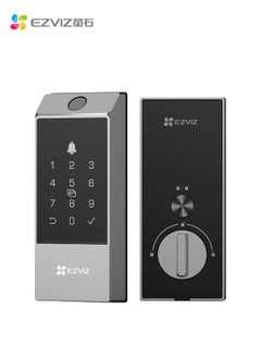 Buy EZVIZ DL04 Pro Smart Door Lock Smart Lock – 5-in-1 Keyless Entry with Fingerprint Access, Bluetooth & Wi-Fi Enabled, Real-Time Notifications, Privacy Mode, and Durable Aluminum Design in UAE