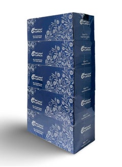 Buy Fiji Pack facial Tissue Boxes 200 X 2 Ply pack of 5 in UAE