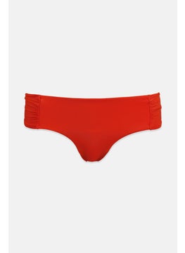 اشتري Women Plain Bikini Bottom, Red في السعودية