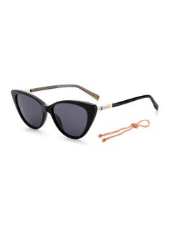 اشتري Women's UV Protection Cat Eye Sunglasses - Mmi 0049/S Black 15 - Lens Size: 43.7 Mm في السعودية