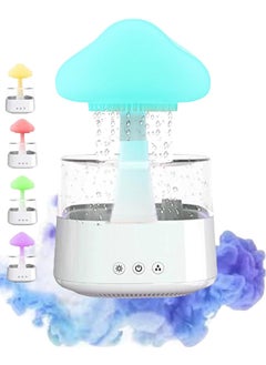 Buy Rain Cloud Humidifier Water Drip, Rain Cloud Diffuser, Mushroom Diffuser, Cloud Humidifier Rain Drop for Sleeping in Saudi Arabia