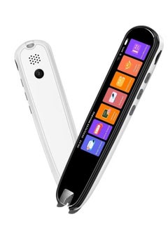 اشتري Translation Pen Scan Reader Text to Speech Device Language Translator Device Support 134 Languages OCR Digital Reader Pen, Photo and Text & Voice Translation Device, Reading Pen (WHITE). في الامارات