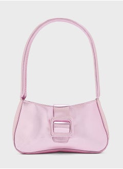 Buy Baguette Bag With Buckle Detail in UAE