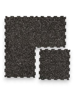 Buy rubber floor mat kangaroo 4pcs 48.5x48.5x2 cm in Saudi Arabia