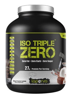 Buy Laperva Iso Triple Zero Next Generation , 27g Isolate Whey Protein, Chocolate Coconut, 2 LB in UAE