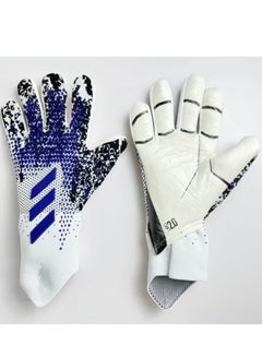 Buy Children Football Gloves Goalkeeper Gloves Professional Latex Football Goalkeeper Gloves Training Gloves with double Wrist Protection Durable Non-Slip in Saudi Arabia