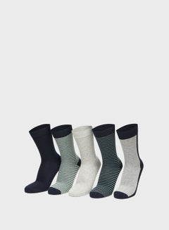 Buy 5 - Pack  Multicolor Socks in Saudi Arabia