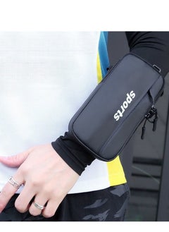 Buy Sports Arm Bag Unisex Waterproof Outdoor Fitness Arm Sleeve Running Phone Holder Bag Suitable for Gym Sports Exercise in Saudi Arabia