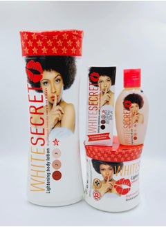 Buy White Secret Body Whitening Kit 4 pcs in Saudi Arabia