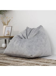 Buy Cloud Bean Bag Chair 1 Seater Comfortable Lazy Sofa Adult Kids Play Chair Modern Design Living Room Furniture AccessoriesL 84 x W 84 x H 88 cm Light Grey in UAE