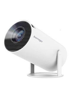 اشتري Borrego Smart 2 Pro Android Projector_LCD_Portable Wi Fi Android Model_White في الامارات