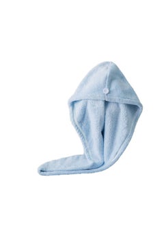 Buy Hair drying towel of the finest cotton gray color in Saudi Arabia