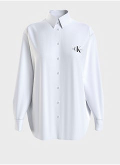 اشتري Logo Button Down Shirt في السعودية