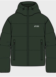 Buy Zip Through Puffer Jacket in UAE