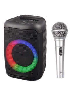 Buy KTS-2042 Speaker 2022 New Model Portable 4 Inch Rgb Led Light Usb Speaker Long Working Time Tf Speaker in Saudi Arabia