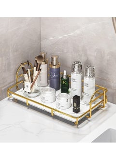 Buy Multi-purpose Bathroom Shampoo Soap Makeup Storage Organizer/single layer in UAE