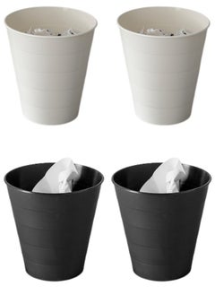 اشتري Ricky Trash Basket, 30 cm -White في مصر