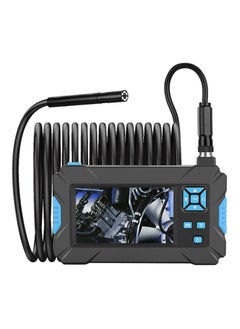 Buy Endoscope Hard Wire Borescope 5.5mm Inspection Camera 4.3 Inch 1080P IPS Color LCD Screen Borescope with 6 Adjustable LED Lights Semi-Rigid IP67 Waterproof Snake Camera in UAE